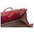 Wallet On Chain Portafoglio Chanel CC Caviar Sevruga con catena Rosso - vista 6