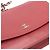 Wallet On Chain Portafoglio Chanel CC Caviar Sevruga con catena Rosso - vista 9