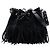 Bolso de flecos Emmanuelle de ante pequeño de Saint Laurent