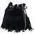 Bolso de flecos Emmanuelle de ante pequeño de Saint Laurent - vista 2