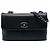Chanel Medium Lammleder Trendy CC mit Klappe Schwarz