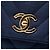 Chanel Piccola Borsa Chevron Jersey Trendy CC con manico superiore a ribalta Blu - vista 5