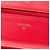 Wallet On Chain Portafoglio CC in caviale Chanel con catena Rosso - vista 5