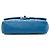 Chanel Medium Classic Pelle di vitello Doppio ribalta Blu - vista 3