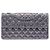 Chanel Matelassé Glitter Toile Reissue 2.55 con patta Metallico
