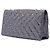 Chanel Matelassé Glitter Toile Reissue 2.55 con patta Metallico - vista 2