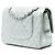 Chanel Medium Classic Metallic Lammleder Doppelverschluss Grün - Ansicht 2