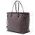 Louis Vuitton Damier Ebene Neverfull GM Marrone - vista 2