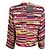 Autre Marque Chaqueta Cardi Multi Zip Orchid de Smythe Multicolor - vista 3