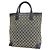 Bolsa de mão em canvas GG Gucci Marrom Azul marinho - vista 2