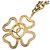 Timeless Collana Vintage Coco Mark Quadrifoglio CHANEL D'oro