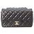 Timeless Borsa a Spalla Mini Matelassé in Pelle di Agnello Chanel Nero