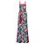 Autre Marque Mono de Estampado Tropical MIGUELINA con Detalles de Encaje Roja Azul Verde Amarillo - vista 5
