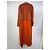 Agnona orange Kleid mit braunem Jacket - Ansicht 6