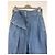 Loewe Jeans mit weitem Bein Blau - Ansicht 3