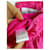 Autre Marque Falda drapeada de seda rosa Christopher John Rogers - vista 3