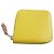 Hermès Monedero de seda Azap Mini HERMES Amarillo