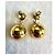 Orecchini vintage Louis Vuitton con cristalli Swarovski Rosso D'oro Corallo Gold hardware - vista 6