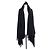 Xale de cashmere preto Hermès - vista 7