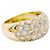 Autre Marque Anello in oro giallo con diamanti a forma di cuscino. - vista 2