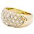 Autre Marque Anello in oro giallo con diamanti a forma di cuscino. - vista 3