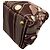 Prada Brown / Pink Canvas Tessuto Stampata Tote Bag - view 6