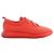 Hermès Leder x Mesh-Stoff Sneaker in Rot, Größe 42 EU Braun