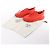 Hermès Leder x Mesh-Stoff Sneaker in Rot, Größe 42 EU Braun - Ansicht 14