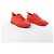 Hermès Leder x Mesh-Stoff Sneaker in Rot, Größe 42 EU Braun - Ansicht 2