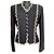Giacca nera e beige Moschino Cheap & Chic