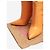 Paris Texas Orange reptile effect knee high leather boots - size EU 40 - view 7
