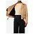 Acne Neutrale Lederbikerjacke - Größe UK 8 - Ansicht 4