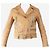 Acne Neutrale Lederbikerjacke - Größe UK 8 - Ansicht 5