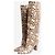 Paris Texas Brown python leather knee-high boots - size EU 41 - view 2