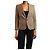 Céline Brauner Hahnentrittmuster-Blazer - Größe XS