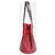 Elie Saab Mini bolso de cubo de cuero rojo con tachuelas - vista 2