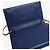 Elie Saab Portafoglio in pelle blu con catena - vista 11