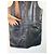 Schwarzes Leder-Pinafore-Kleid Maje - Ansicht 3