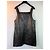 Schwarzes Leder-Pinafore-Kleid Maje - Ansicht 4