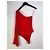 Autre Marque Rotes Ein-Schulter-Bodysuit - Ansicht 4