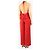 Autre Marque Mono halter de crepé rojo - talla UK 10 Roja - vista 2