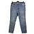 Jeans de denim azul claro Ermanno Scervino con bordado floral