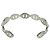 Bracciale Chaine d'Ancre Enchainée di Hermès Argento - vista 6