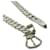 Collier en chaîne en argent sterling 925 Boucles Sellier Hermès Argenté  - vue 4