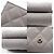 Billetera compacta de piel de caviar Chanel con tres pliegues Gris - vista 18