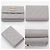 Billetera compacta de piel de caviar Chanel con tres pliegues Gris - vista 20