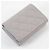 Billetera compacta de piel de caviar Chanel con tres pliegues Gris - vista 9