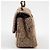 Bolsa de Ombro Chanel Matelassé em Tweed Marrom - vista 5