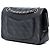 Chanel Nero Piccolo Classico in Pelle di Agnello Doppio Flap - vista 2