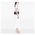 Chanel Nero Medio Classico Nastro e Tweed Logo Doppio Flap - vista 7